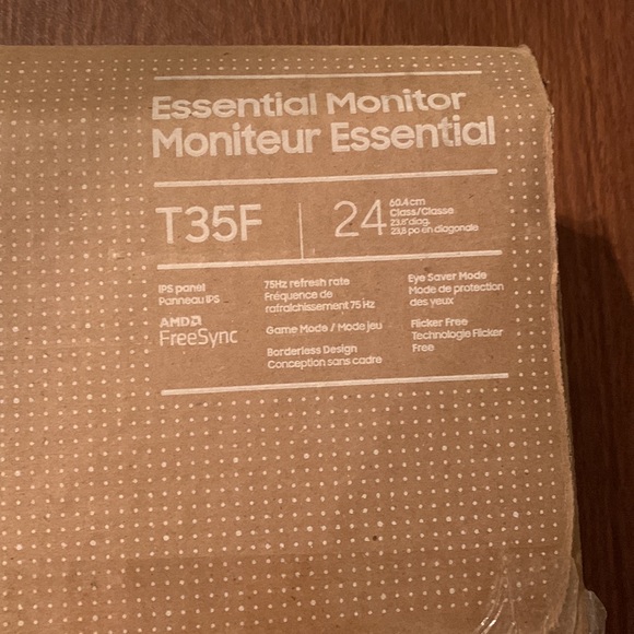 Samsung T35F 24” 75Hz FreeSync Monitor - Picture 9 of 9